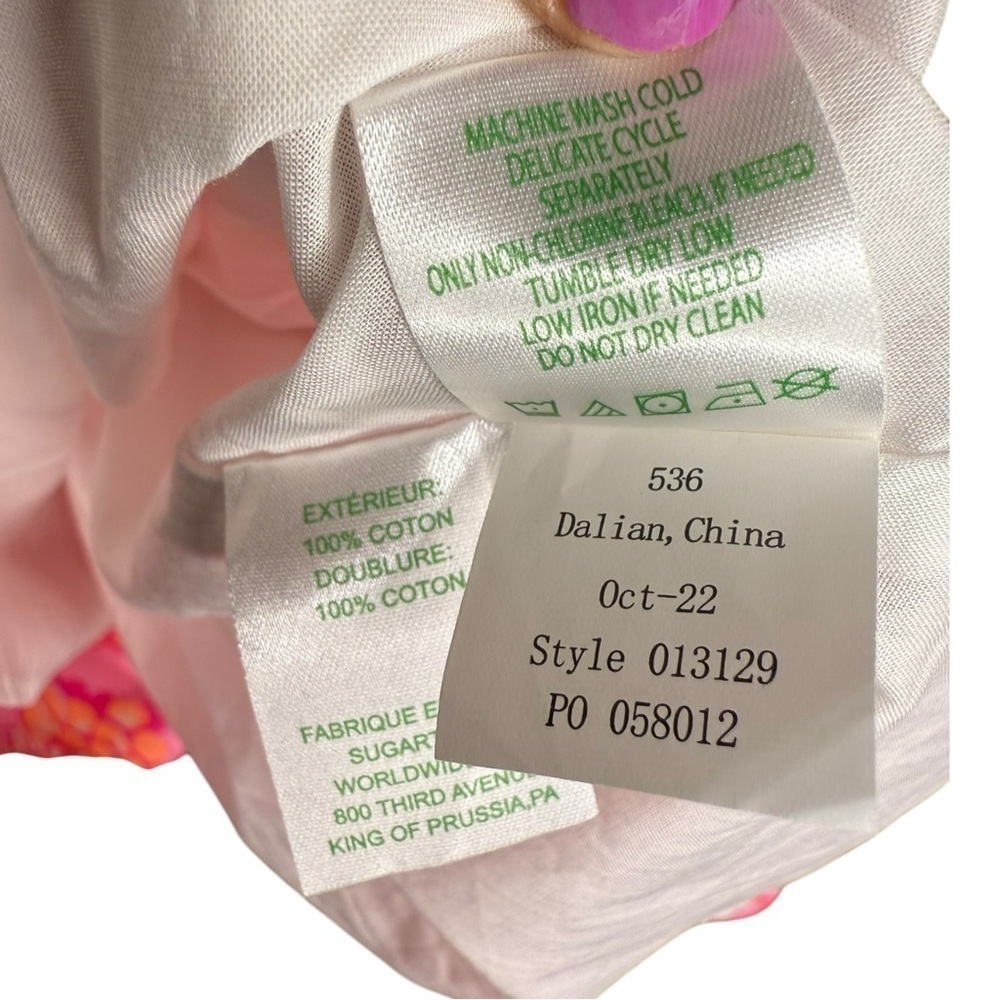 NWOT Lilly Pulitzer Knoxlie Dress Mandevilla Baby Days Bloom Size 12 - Picture 11 of 16